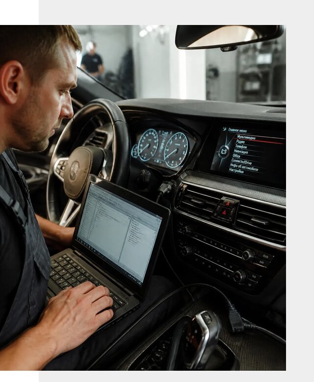 Русификация приборной панели BMW для авто в Белореченске от компании