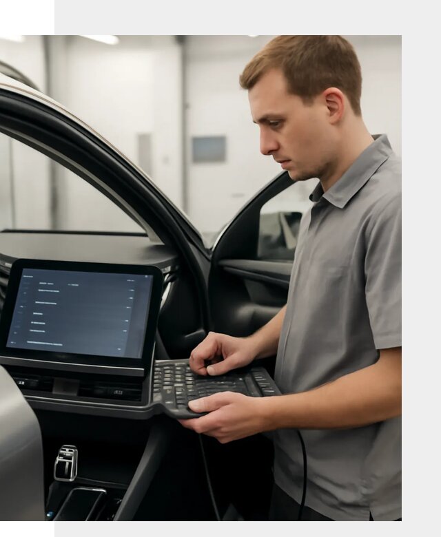 Русификация мультимедиа автомобилей Lynk Co в Белореченске