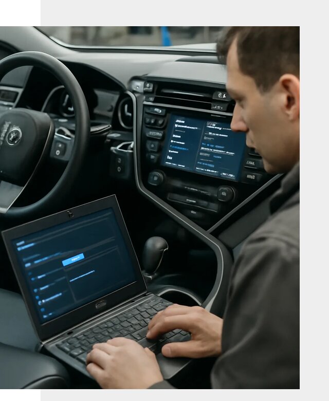 Русификация Toyota Camry 80 для мультимедиа в Белореченске